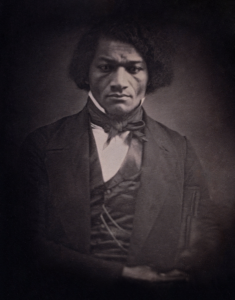 Photograph of Frederick Douglass.